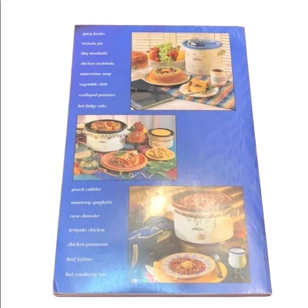 CROCK POT SLOW COOKER BY RIVAL COOKBOOK